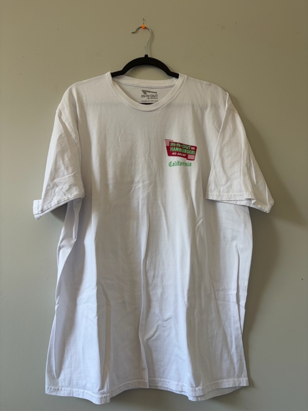 Iconic In And Out Burger California White Graphic T-Shirt